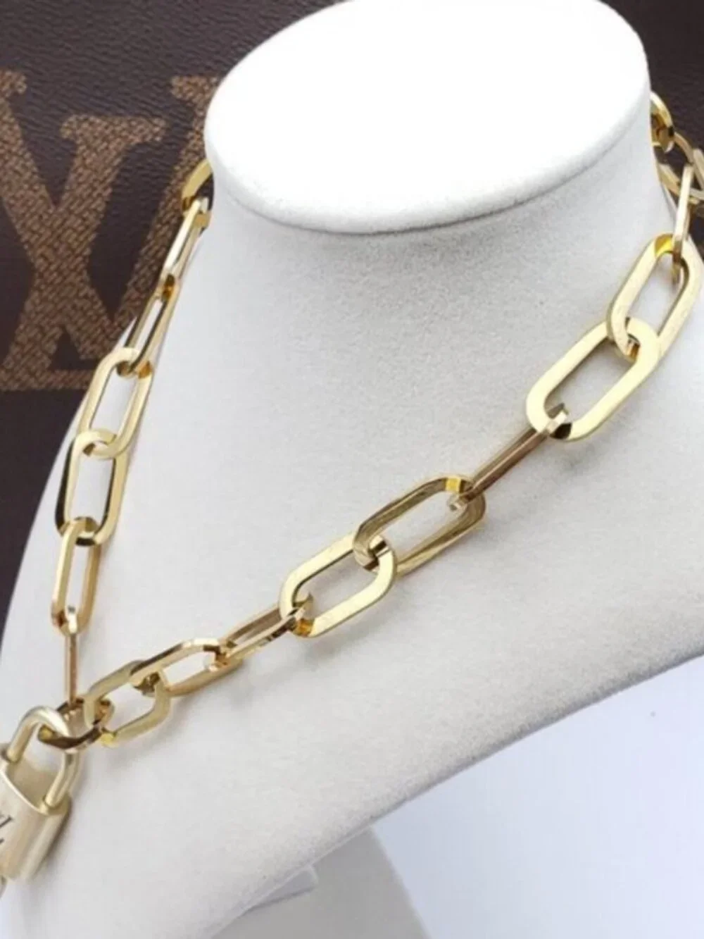 Louis Vuitton elegant stainless
